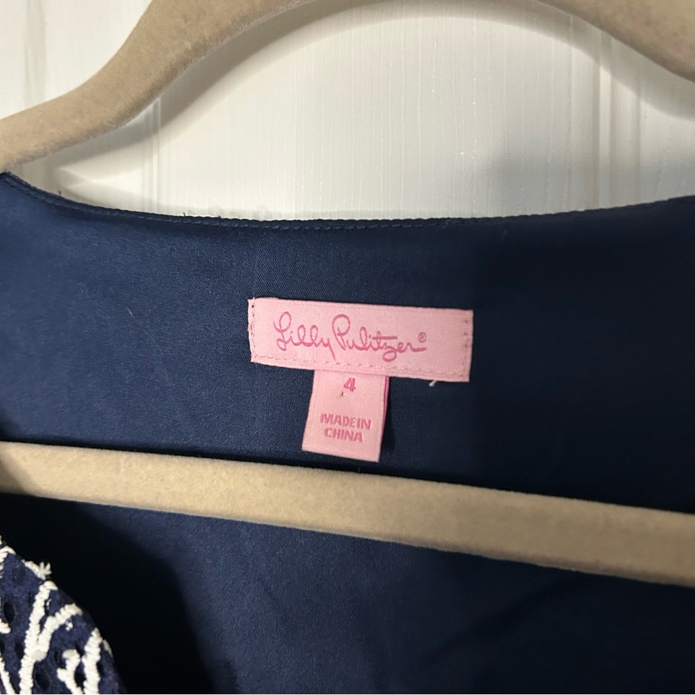 Lilly Pulitzer Wendy Dress Coral - Picture 5 of 13